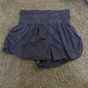 medium purple free people the way home shorts